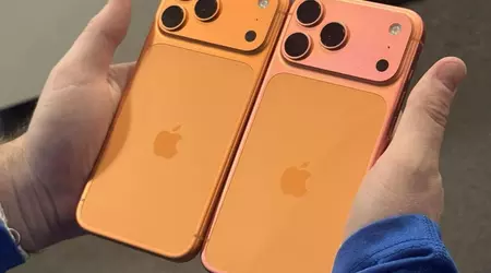 Smartphone camaleontico: l'iPhone 17 Pro arancione inizia a cambiare colore!