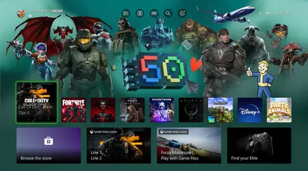 Microsoft ha rilasciato un tema dinamico per l'anniversario di Xbox Series S/X con i personaggi dei suoi giochi iconici.