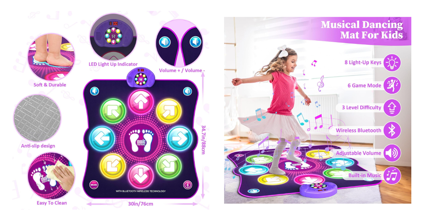 LEAPRCSTORE tappetino per danza