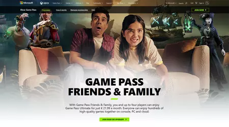 Microsoft ha annunciato la chiusura della funzione Xbox Game Pass Friends & Family nei paesi in cui era stata precedentemente lanciata per i test.