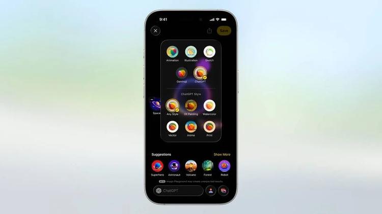 Apple integra ChatGPT nel Image Playground ...