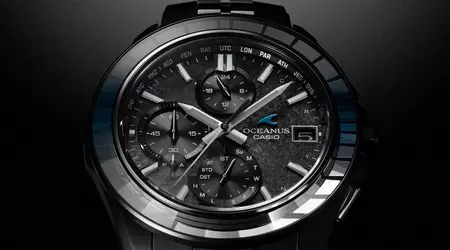 Edizione Limitata Casio Oceanus Manta OCW-S7000CN1A Serie Notte Calma Debuttato negli USA