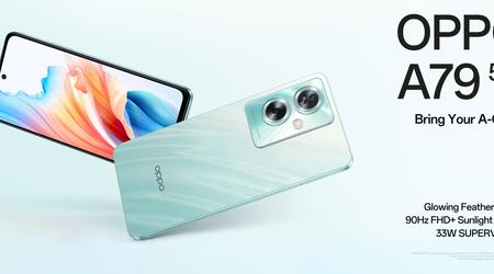 OPPO A79 5G: display a 90Hz, chip MediaTek Dimensity 6020, fotocamera da 50 MP e batteria da 5.000 mAh con ricarica da 33W