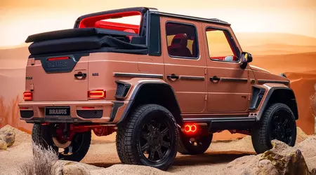 Brabus ha trasformato la Classe G in una decappottabile con assi a portale
