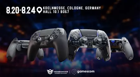Hexgaming presenterà controller per giocatori professionisti a Gamescom 2025