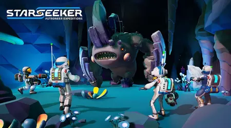 Devolver Digital ha annunciato un divertente gioco co-op, Starseeker: Astroneer Expeditions