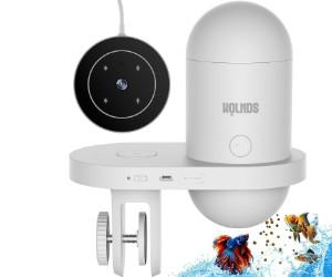 Alimentatore automatico per pesci Wolmds con ...
