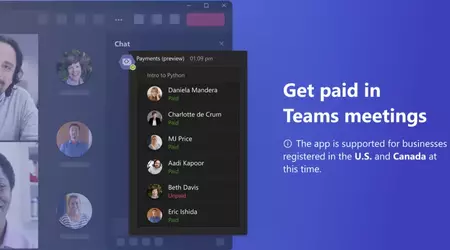 Microsoft lancia l'accettazione dei pagamenti in Teams per aiutare le aziende ospitate a guadagnare dalle riunioni