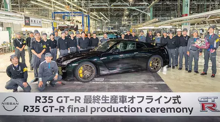 Nissan ha terminato la produzione della GT-R dopo 18 anni sulla linea di assemblaggio