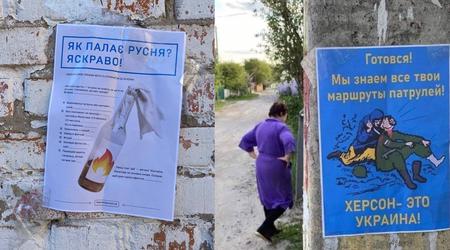 A Kherson occupata promettono bitcoin per l'equipaggiamento nemico bruciato (foto)