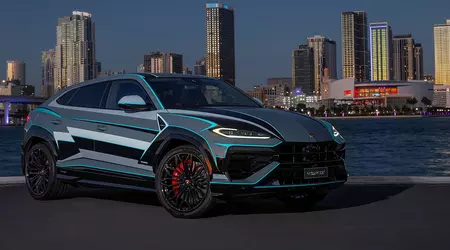 La Lamborghini ha presentato un'esclusiva Urus SE che ha richiesto 230 ore di verniciatura