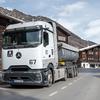 Camion Mercedes-Benz GenH2 nelle Alpi