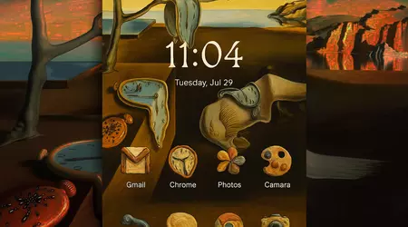 Il pixel ridisegnerà le icone per adattarsi allo stile del tema utilizzando l'IA