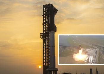 L'astronave e il Super Heavy esplodono ...