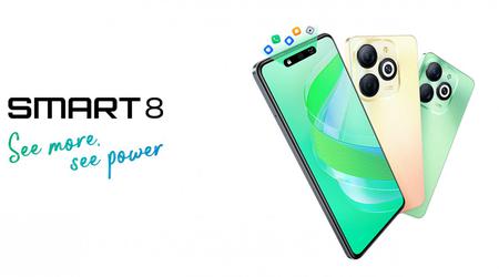 Infinix Smart 8 - UNISOC T606, display LCD a 90Hz, Android 13 e fotocamera da 13MP al prezzo di 100€.