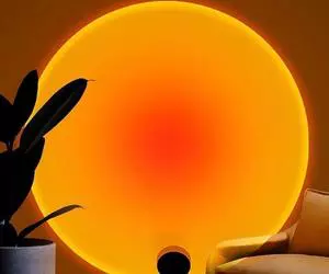 Lampada per proiezione al tramonto