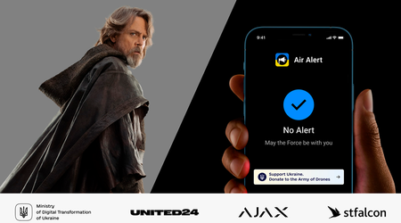 Che la Forza sia con te! La voce di Luke Skywalker è apparsa nella versione inglese dell'app Air Alert