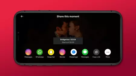 Netflix ora consente di condividere gli screenshot dei momenti preferiti di film e spettacoli televisivi