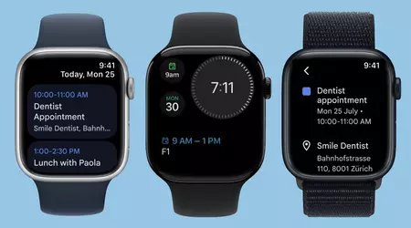 L'app Google Calendar è ora disponibile su Apple Watch, ma è limitata nelle sue funzionalità