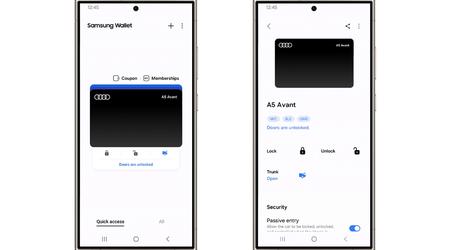 Samsung Wallet trasforma gli smartphone Galaxy in chiavi digitali per le auto Audi