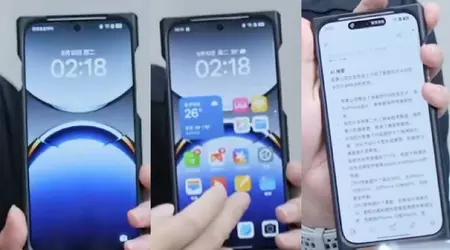 OPPO Find X8 è apparso in nuove foto con Dynamic Island come l'iPhone