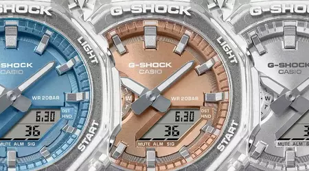Casio ha avviato le vendite in Europa del nuovo orologio traslucido multicolore GA-2100BM