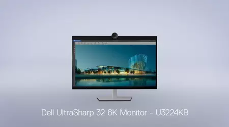 Dell ha presentato un monitor professionale UltraSharp 32 6K, che farà concorrenza al ProDisplay XDR di Apple.