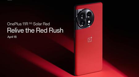 OnePlus lancerà una nuova variante di OnePlus 11R Solar Red Edition il 18 aprile.