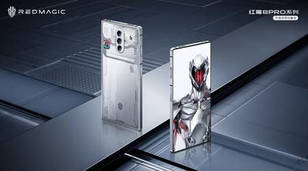 nubia Red Magic 8 Pro e Red Magic Pro+ diventano trasparenti - presentato Deuterium Front Transparent Silver Wing