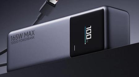 Xiaomi presenta una power bank da 10.000 mAh con display a colori e potenza di 165W