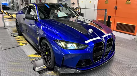 BMW ha creato un unico M4 CS in onore del campione di motociclismo Valentino Rossi