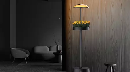L'ecologia incontra il design: LG lancerà lampade da terra a LED con un mini-giardino incorporato
