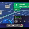 Un esempio della nuova interfaccia di Google Maps