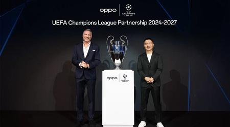 OPPO ha annunciato l'estensione della sua partnership con la UEFA per altre 3 stagioni