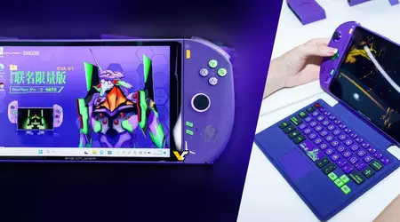 OneXplayer 2 Pro - console di gioco portatile Windows 11 con display da 8,4", chip Ryzen 7 7840U, 64 GB di memoria e 4 TB di storage