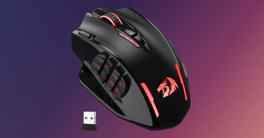 Redragon M913 Impact Elite: il miglior mouse da gioco wireless sotto i 100 euro