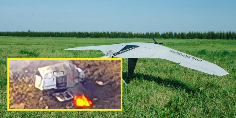 Il drone ucraino SHARK ha aiutato ...
