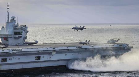La portaerei britannica HMS Queen Elizabeth, che trasporta i caccia di quinta generazione F-35B Lightning II, è passata per la prima volta nella storia al comando della NATO.