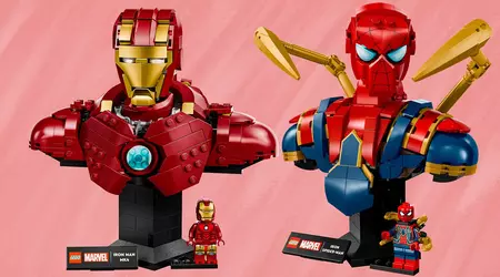 Costruisci il tuo Supereroe preferito con le tue mani: LEGO ha svelato la prima collezione di mini busti dei personaggi dell'universo Marvel