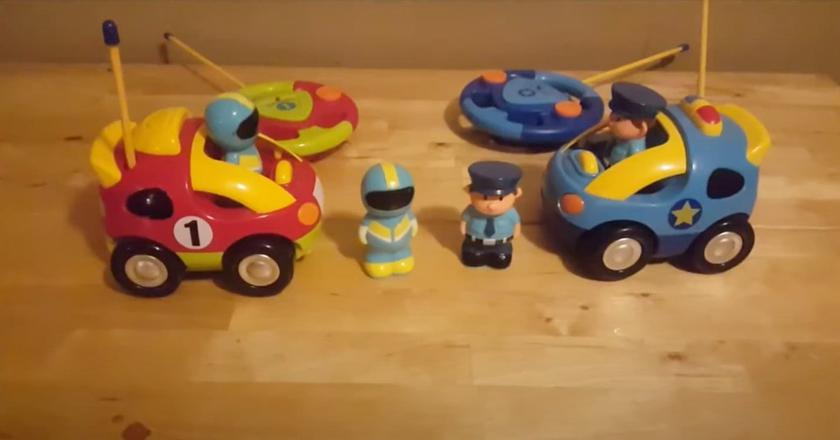 JOYIN CARTOON POLICE auto rc per i più piccoli