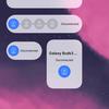 Widget Galaxy Buds 3 Pro con sfondo trasparente in One UI 7.0