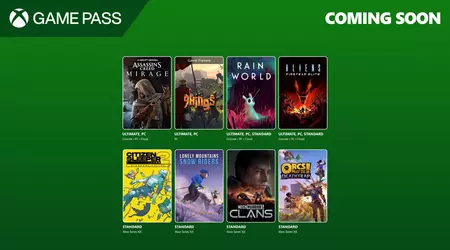 Nel corso delle prossime due settimane, otto titoli saranno aggiunti al catalogo di Xbox Game Pass, tra cui Assassin's Creed Mirage e Aliens: Fireteam Elite