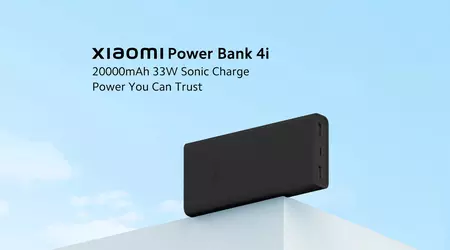 Xiaomi ha presentato il Power Bank 4i da 20.000 mAh al prezzo di 26 dollari