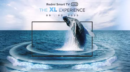 Redmi Smart TV X43 con supporto Dolby Vision e altoparlanti da 30W sarà presentata il 9 febbraio