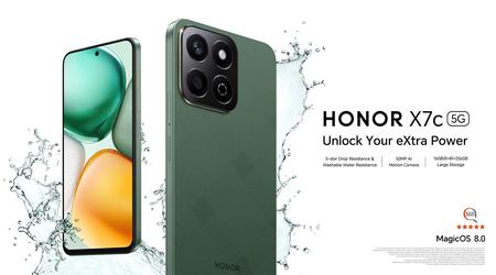 Annuncio ufficiale dell'Honor X7c 5G: schermo a 120 Hz e Snapdragon 4 Gen 2