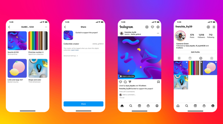 Meta consentirà la creazione e la vendita di NFT via Instagram