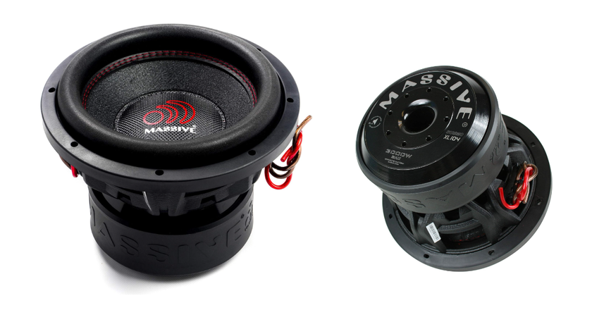 Subwoofer da competizione Massive Audio SUMMOXL104-10 pollici