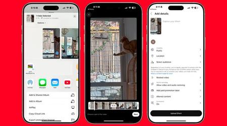 YouTube ripristina il supporto del Foglio di condivisione iOS per il caricamento di video su iPhone