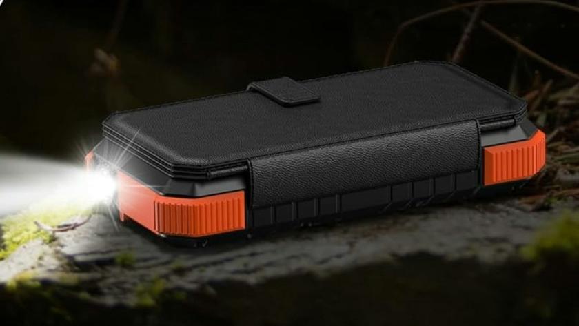 power bank con pannello solare BLAVOR 