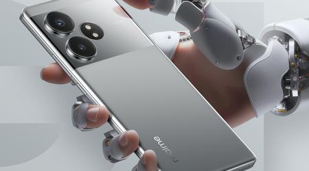 Il realme GT Neo 6 SE in colorazione Silver Knight è apparso sul press renderer ufficiale